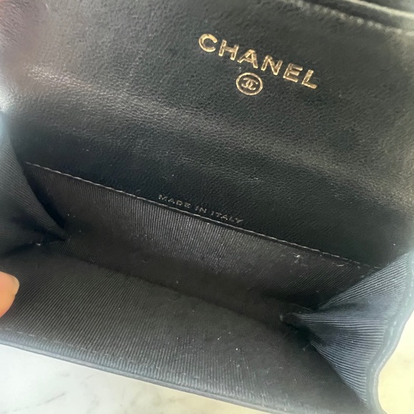CHANEL 2.55 Reissue  coin, card wallet  in black - Picture 12 of 12